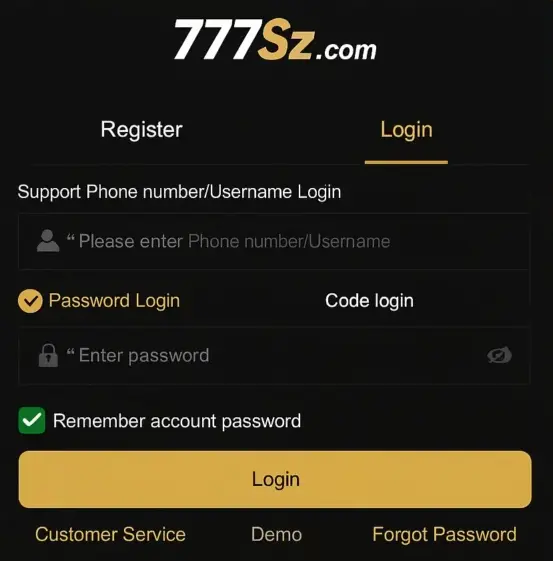 777sz login